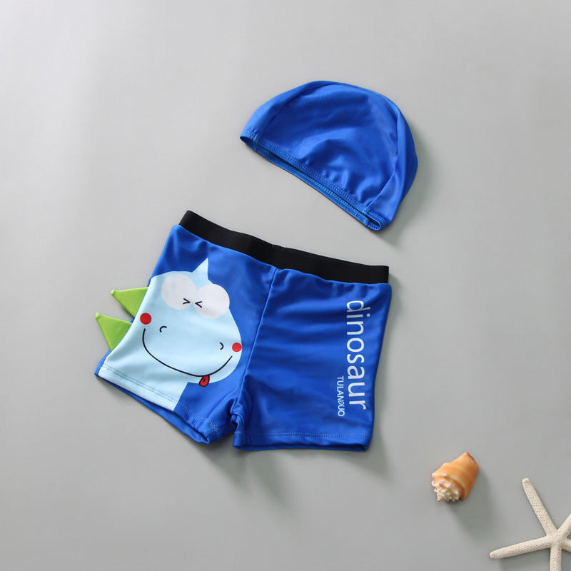 Jungen Schwimmshorts mit Dinosaurier-Motiv EB