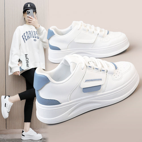 Damen Sneakers im sportlichen Design mit atmungsaktiver Oberflächenstruktur und flexibel gepolsterter Laufsohle EB