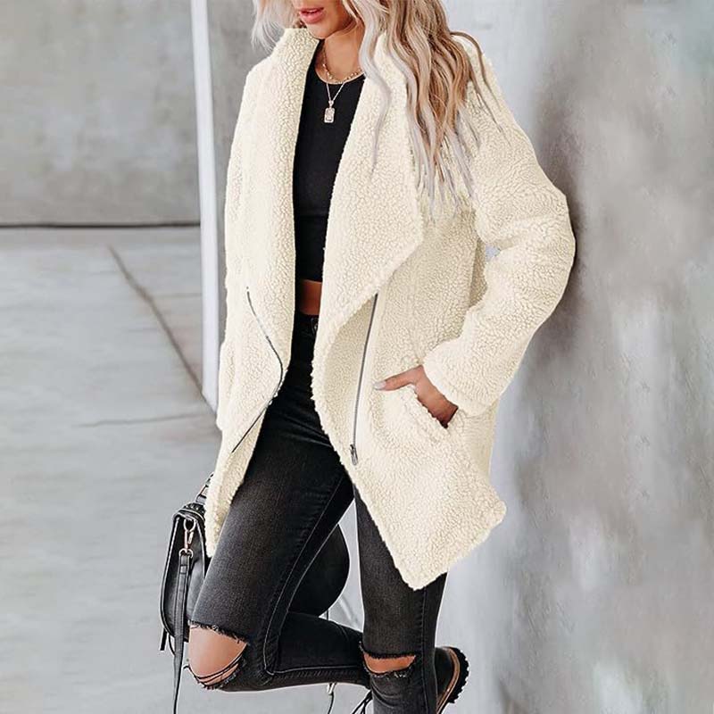 EB | Sherpa Jacke Polyester Weich, Warm