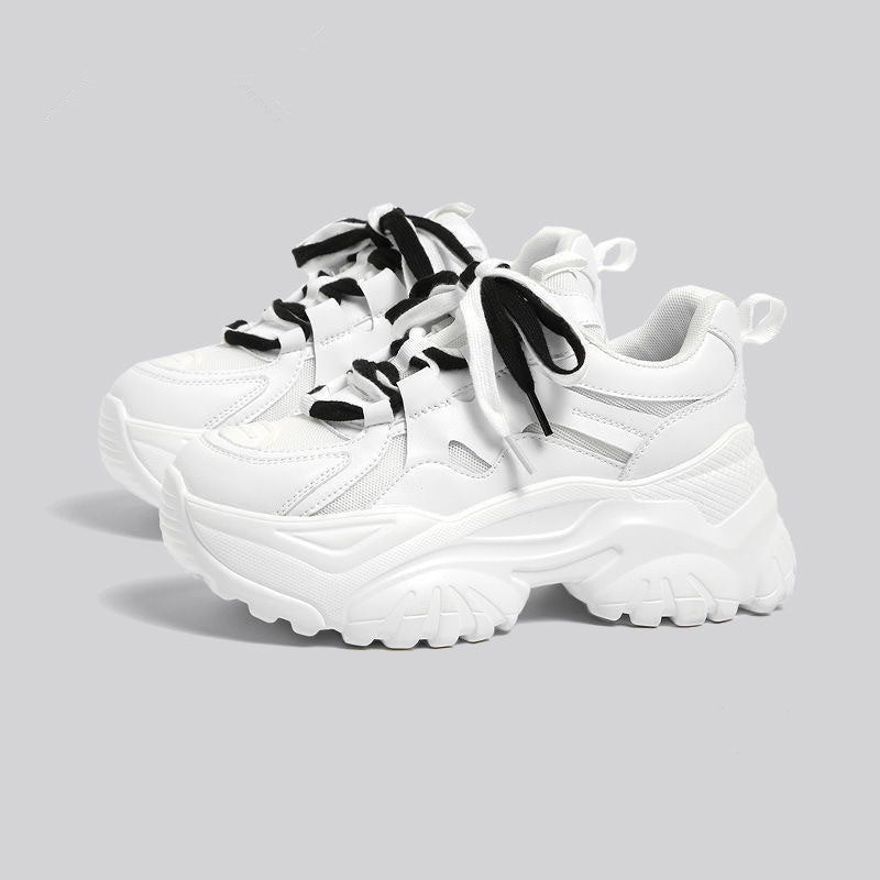 Damen modische Chunky Sneakers mit sportlichem Design EB