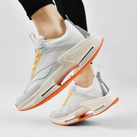 Unisex atmungsaktive Mesh-Runner mit gitterstruktur, stabilisierendem Mittelkeil und geteiltem Stabilisator EB