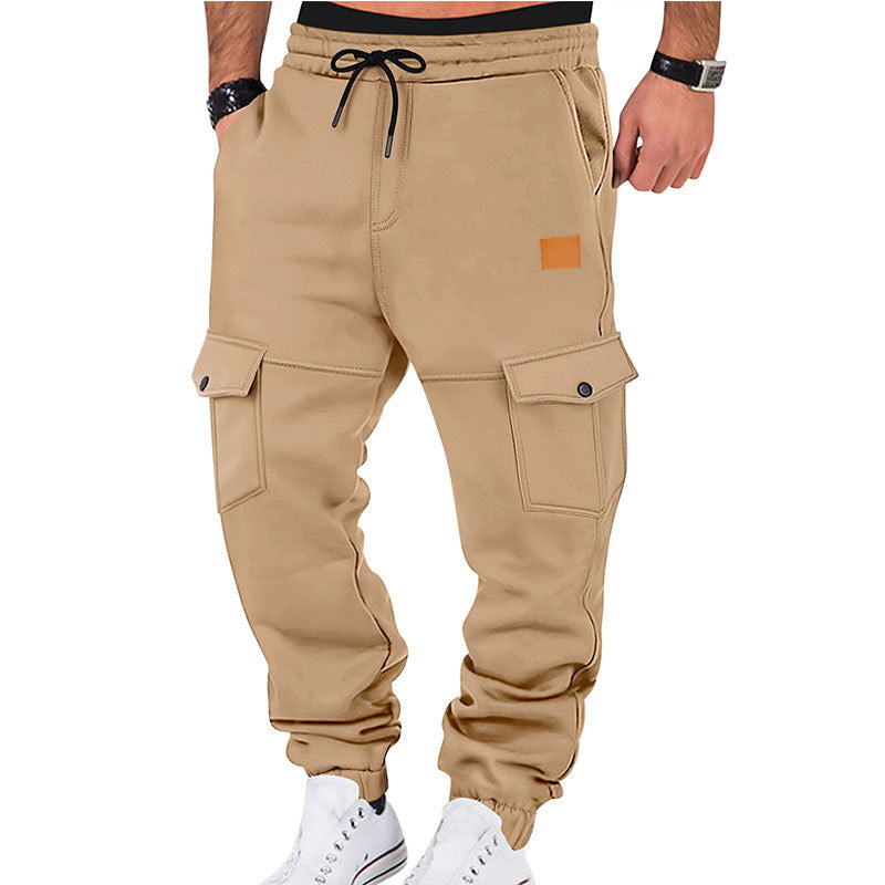 Herren Cargo-Jogginghose mit elastischem Bund und praktischen Taschen EB