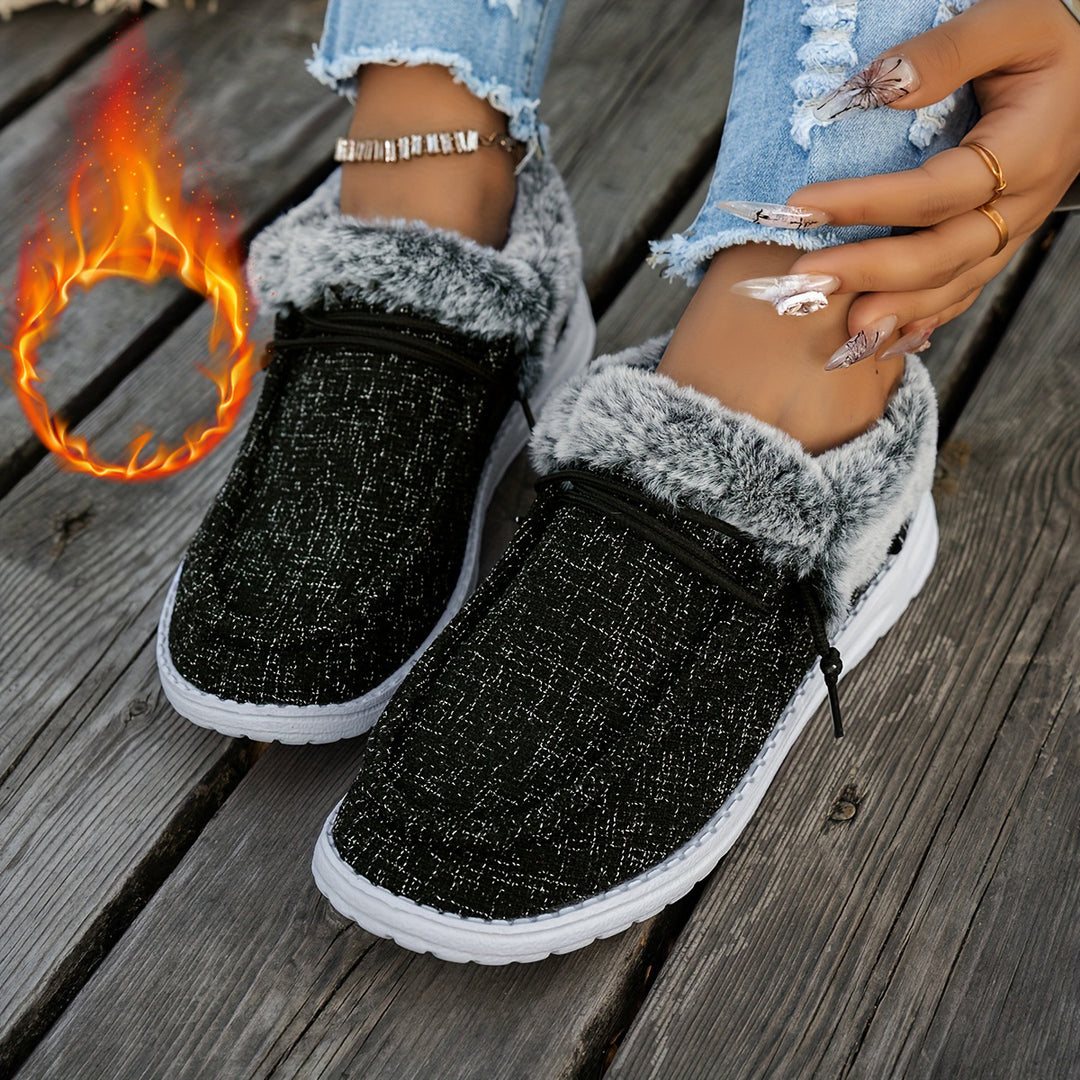 Damen Bequeme Hausschuhe EB