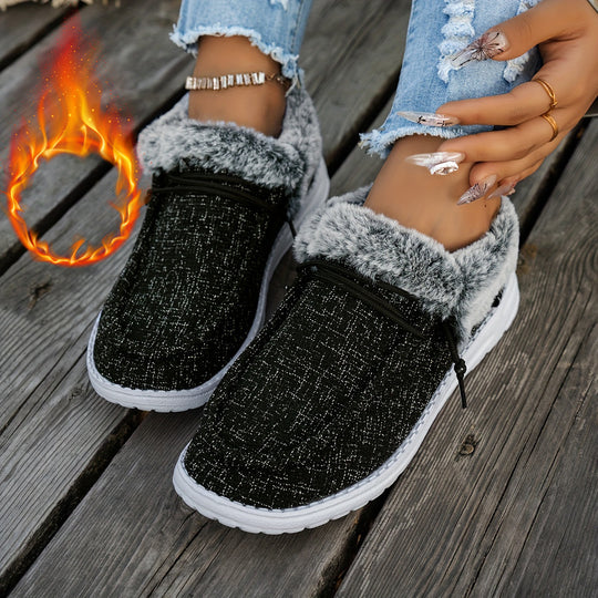 Damen Bequeme Hausschuhe EB