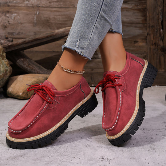 Damen bequeme Clogs mit modischem Schnür-Design EB
