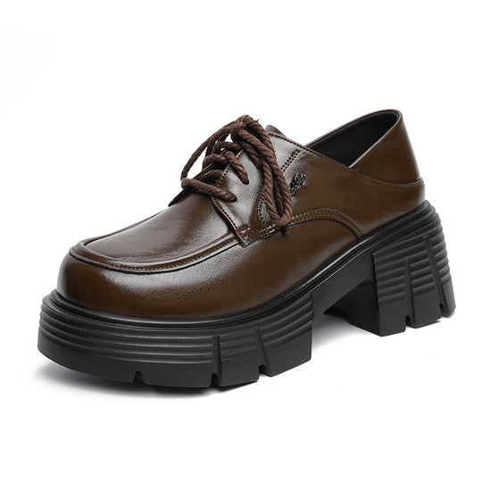 Damen Bequeme Schnürschuhe im modischen Chunky-Look EB