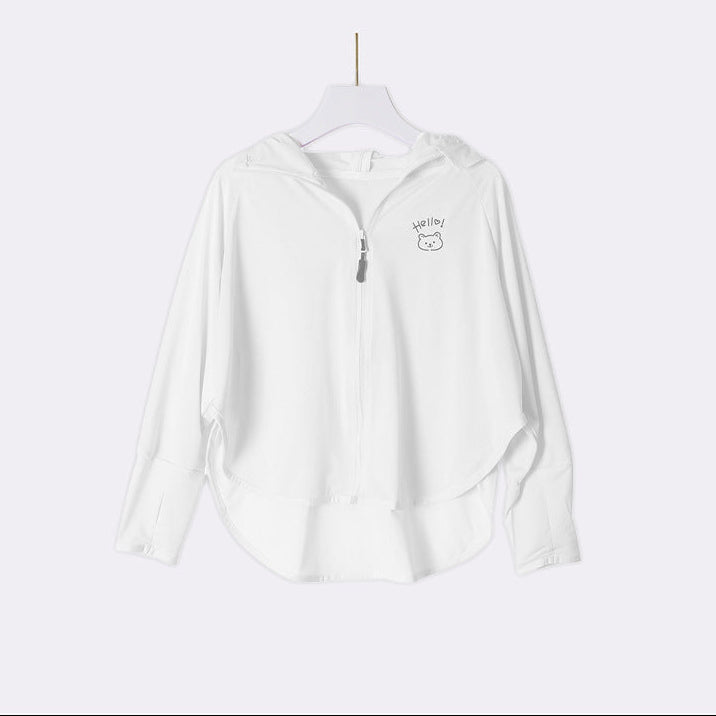 Damen atmungsaktive UV-Schutzjacke mit hohem Kragen EB