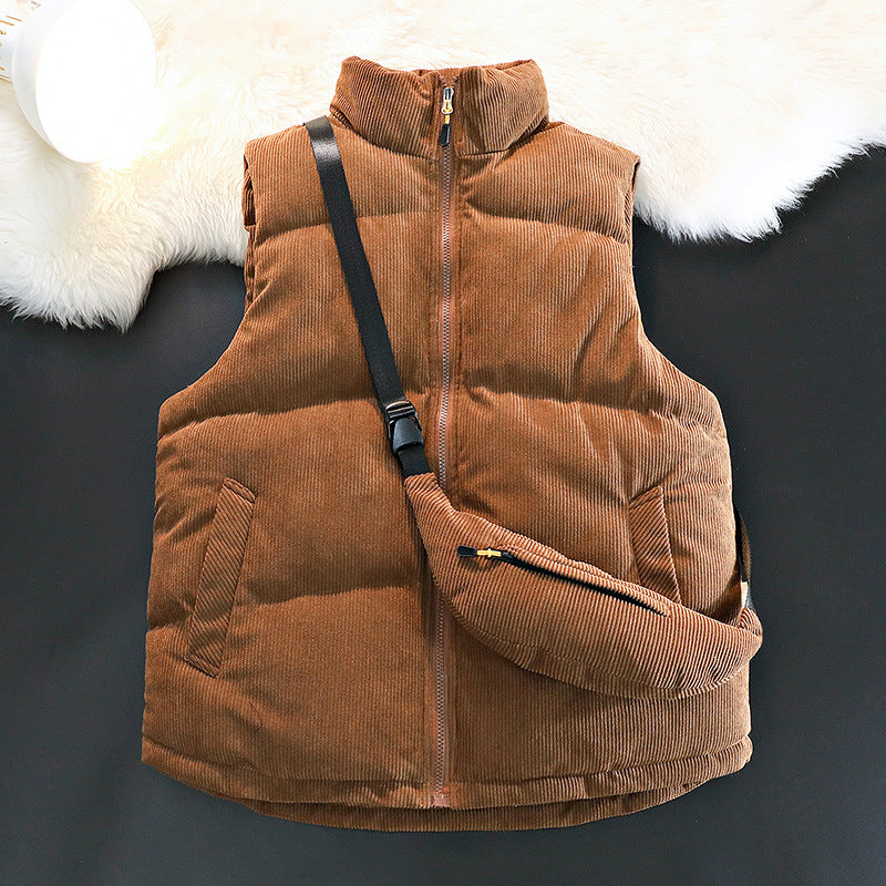 Damen Steppweste mit praktischen Taschen und hochwertiger Fleece-Innenausstattung EB