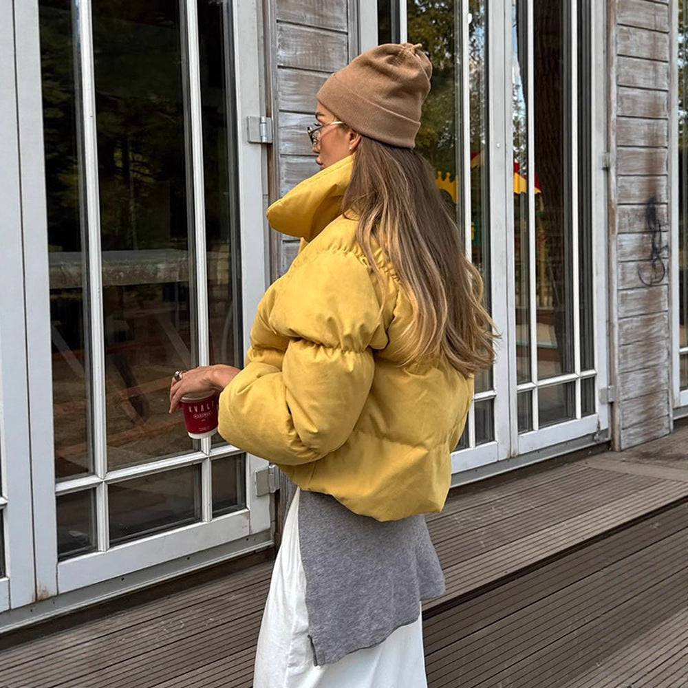 Damen leichte Oversized Steppjacke EB