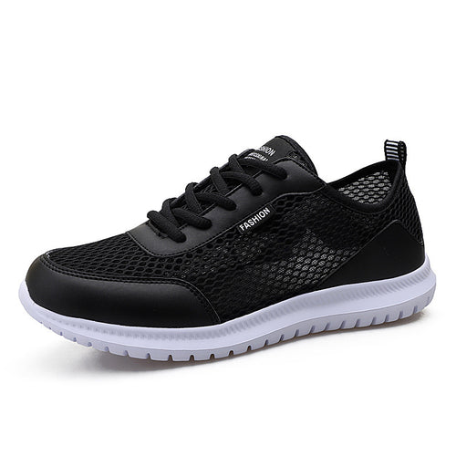 Damen Bequemliche Mesh-Sneaker mit atmungsaktiver Laufsohle EB