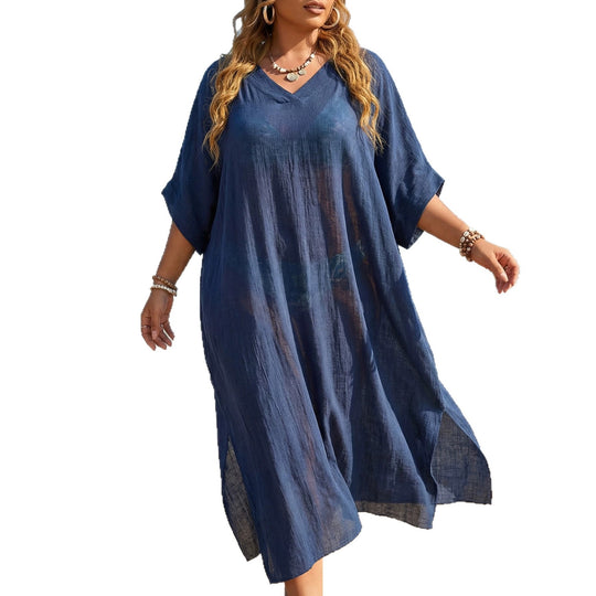 Damen luftiger Strandkleid EB