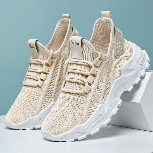 Damen Atmungsaktive Sneakers mit flexiblem Sohlenkomfort EB