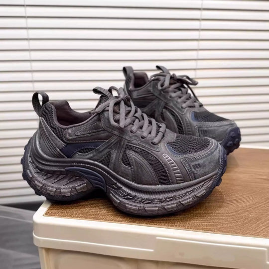 Damen Sportliche Lauf- und Freizeitschuhe mit atmungsaktiver Obermaterialstruktur und dämpfender Sohle EB