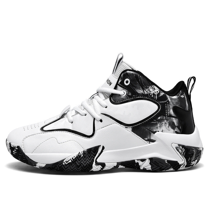 Damen Sportliche High-Top Basketball-Sneakers mit rutschfester Sohle und innovativem Dämpfungssystem EB