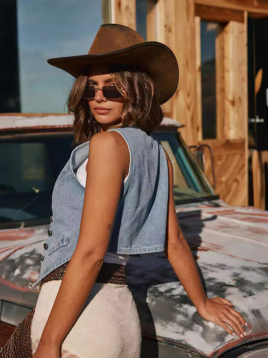 Damen Jeansweste EB