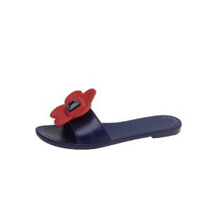 Damen Riemchen-Sandalen mit floralem Dekor und komfortabler Sohle EB