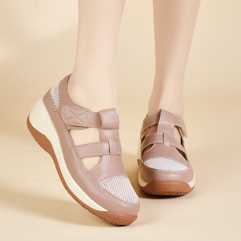 Damen Komfortable Clogs mit atmungsaktiven Netzdetails und ergonomischer Sohle EB