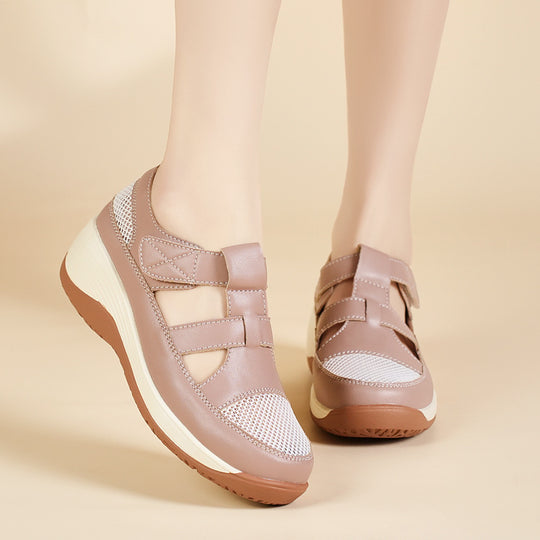 Damen Komfortable Clogs mit atmungsaktiven Netzdetails und ergonomischer Sohle EB