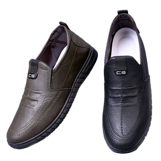 Damen elegante Slipper aus hochwertigem Leder EB
