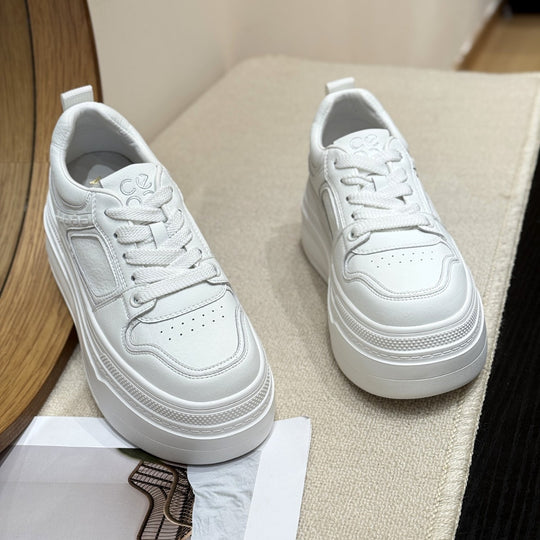 Damen Sneakers mit erhöhtem Plateau und modischem Design EB