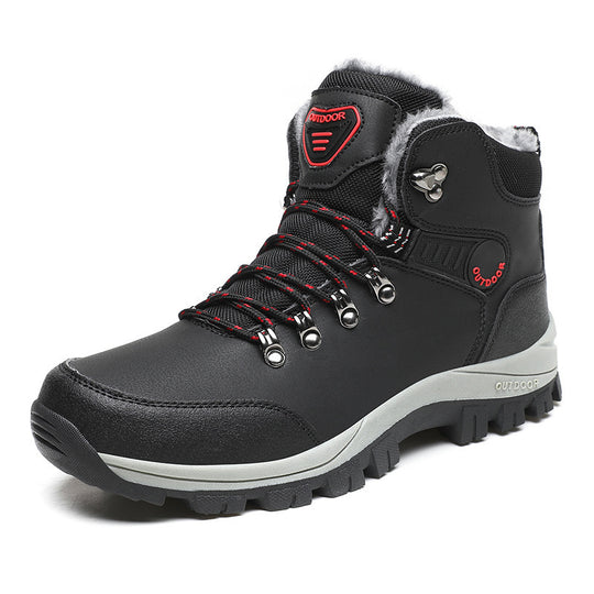 Damen robuster Winterstiefel mit Futter und rutschfester Sohle EB