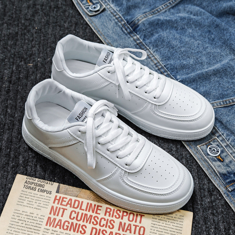 Damen Elegante Sneakers aus hochwertigem Kunstleder mit rutschfester Sohle EB