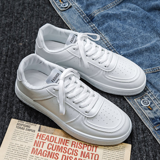 Damen Elegante Sneakers aus hochwertigem Kunstleder mit rutschfester Sohle EB