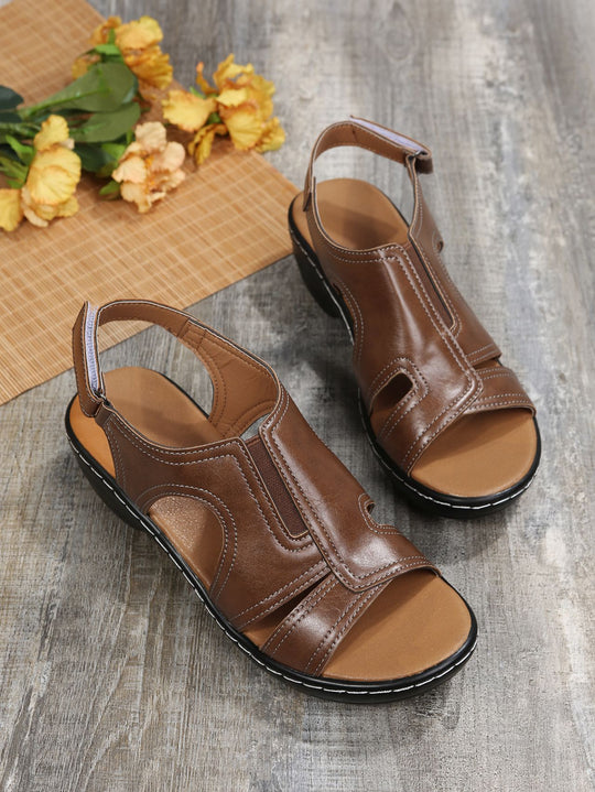 Damen Bequeme Sandalen mit anatomischer Fußbettung EB