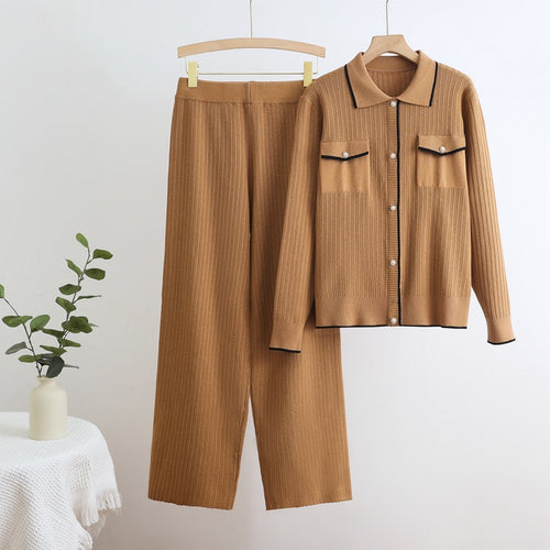 Damen strickendes Freizeitanzug EB