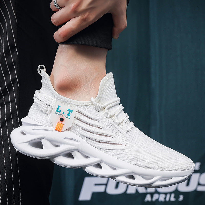 Damen sportliche und atmungsaktive Laufschuhe mit innovativem Dämpfungssystem EB
