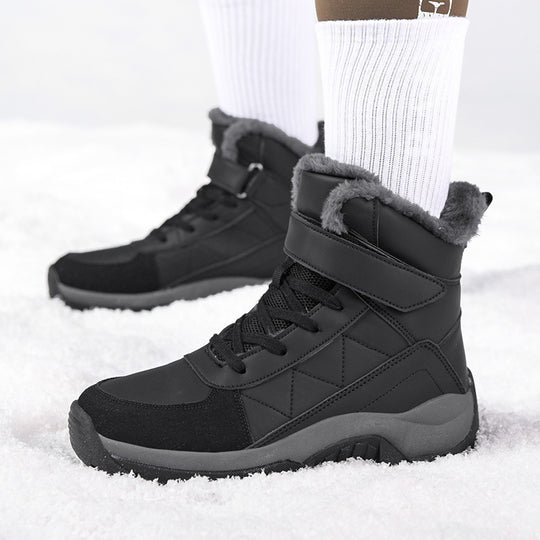 Damen Winterboots mit warmem Kunstfellfutter und rutschfester Sohle EB