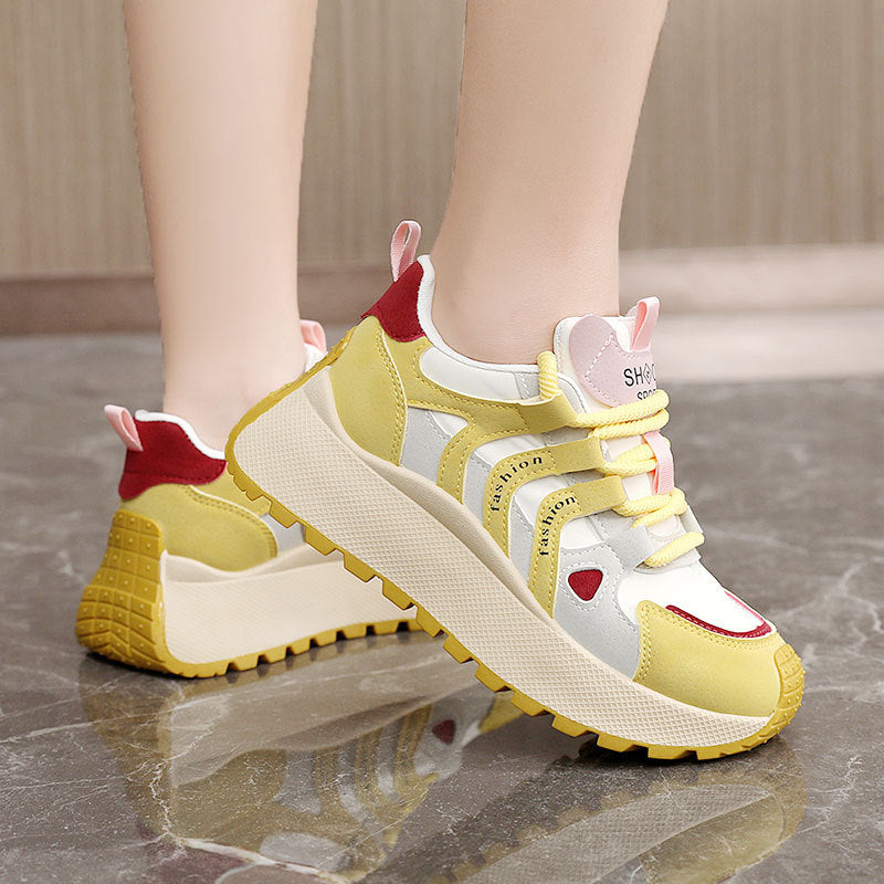 Damen Sportliche Lauf-Sneaker mit dämpfender Sohle und atmungsaktivem Obermaterial EB