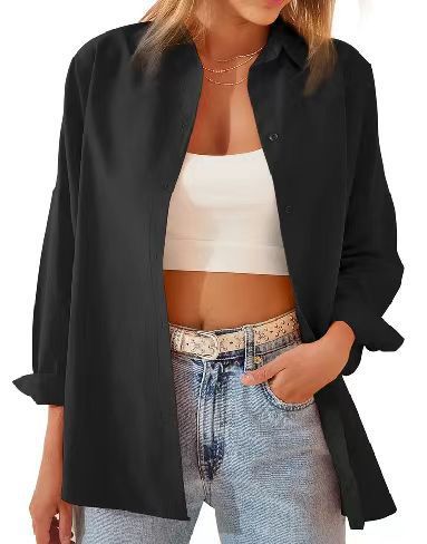 Damen lässige Hemdbluse EB