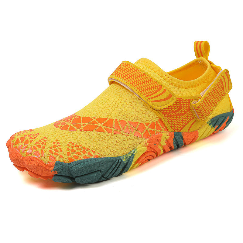 Damen Multifunktionale Aqua-Badeschuhe mit rutschfester Sohle und elastischem Klettverschluss R&B