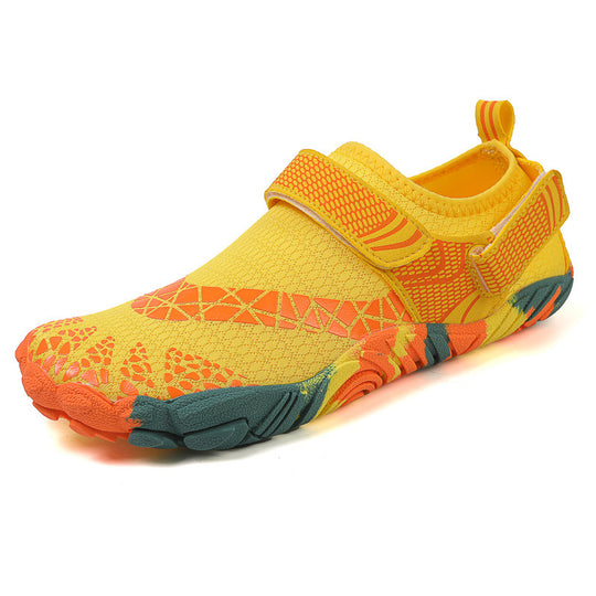 Damen Multifunktionale Aqua-Badeschuhe mit rutschfester Sohle und elastischem Klettverschluss R&B