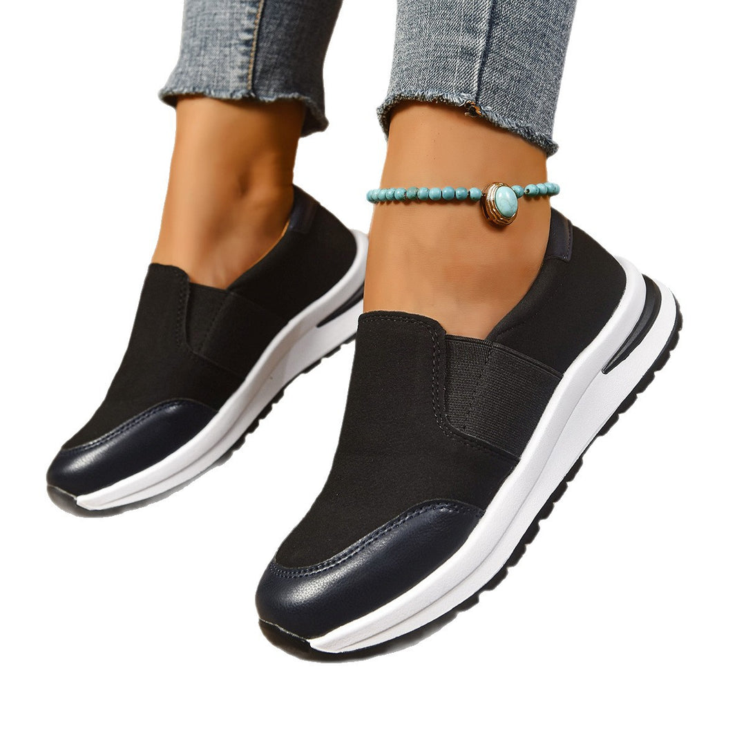 Damen Slip-On Sneakers mit vielseitigem Komfort und atmungsaktiver Struktur EB