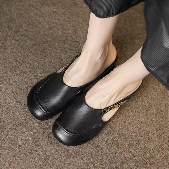 Damen Komfortable Clogs mit elegantem Schnitt und modischen Applikationen EB