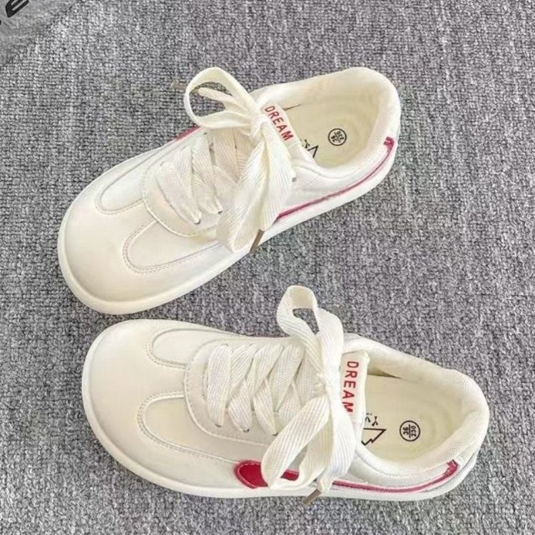 Damen Sportliche Sneakers mit atmungsaktiven Einsätzen und dämpfender Sohle EB