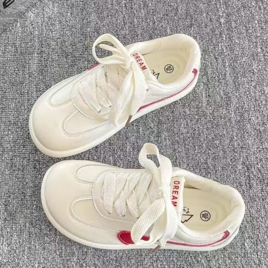 Damen Sportliche Sneakers mit atmungsaktiven Einsätzen und dämpfender Sohle EB