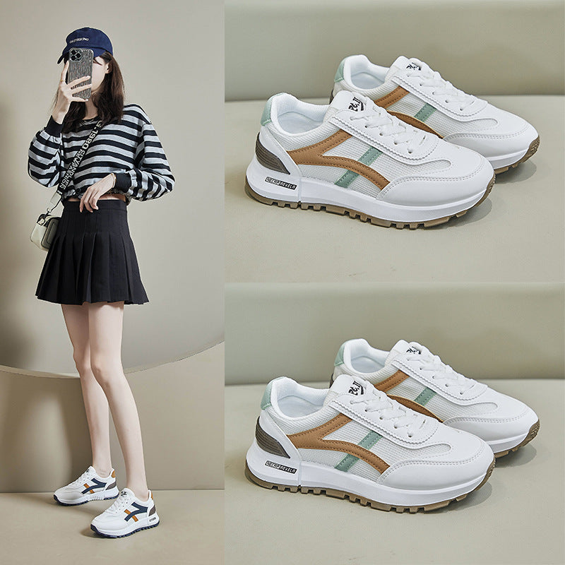 Damen Sportliche Sneaker mit dämpfendem Sohlenprofil und modernem Design EB