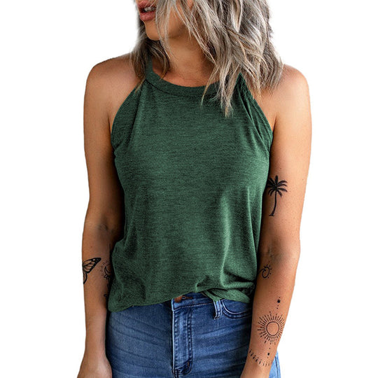 Damen Ärmeloses Sporttop mit lässigem Schnitt und feuchtigkeitsableitender Funktion EB