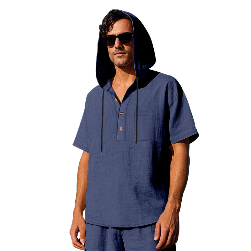 Herren lässiges Kapuzenshirt EB