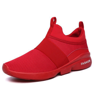 Damen Leichte Slip-On Sneakers mit atmungsaktivem Obermaterial EB