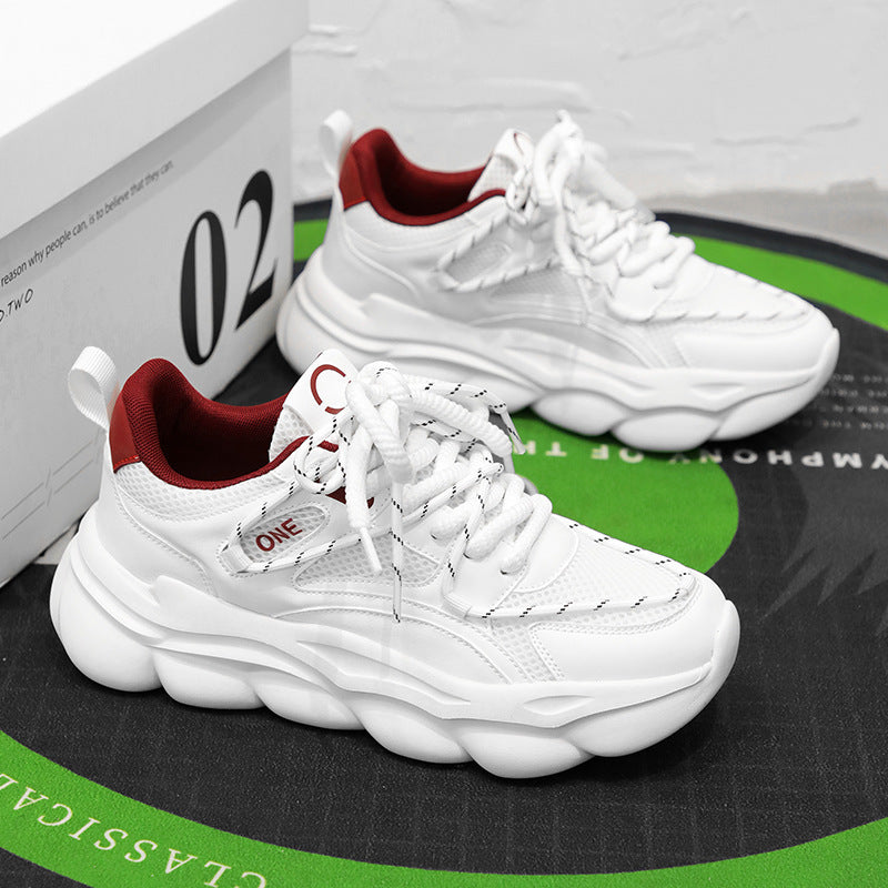 Damen Atmungsaktive Chunky Sneakers mit rutschfester Sohle EB