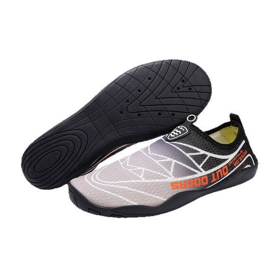 Damen Aqua-Freizeitschuhe mit elastischem Obermaterial und rutschfester Sohle EB