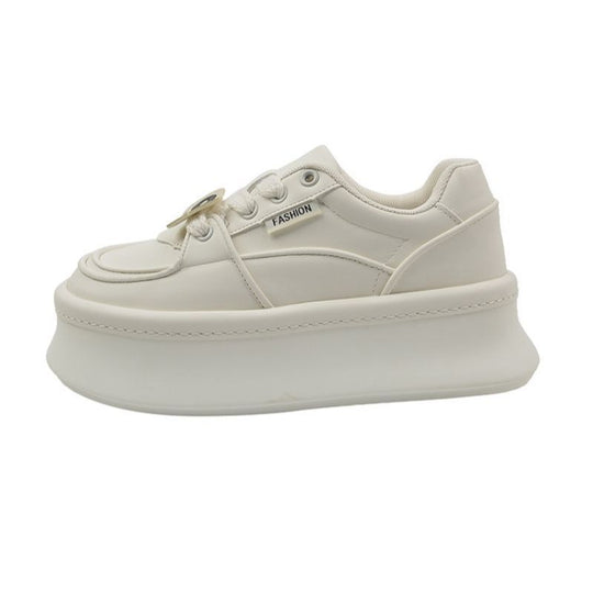 Damen Sportliche Sneakers mit modischem Plateau EB