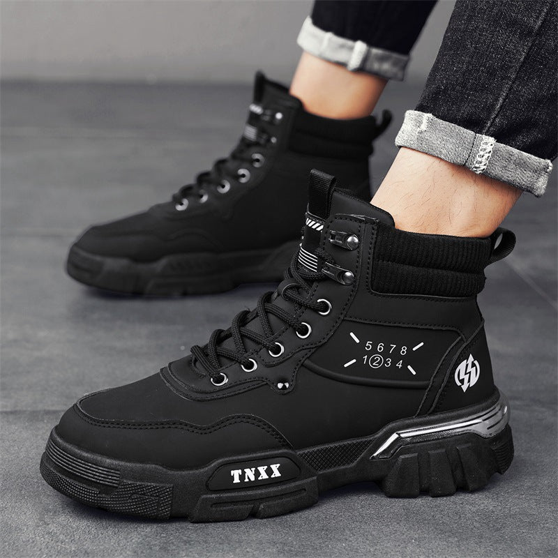 Damen hochschulgeeignete Winterstiefel mit rutschfester Sohle und praktischer Schnürung EB