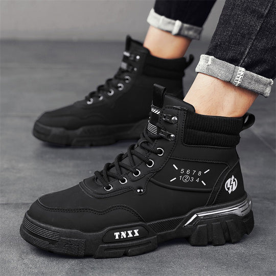 Damen hochschulgeeignete Winterstiefel mit rutschfester Sohle und praktischer Schnürung EB