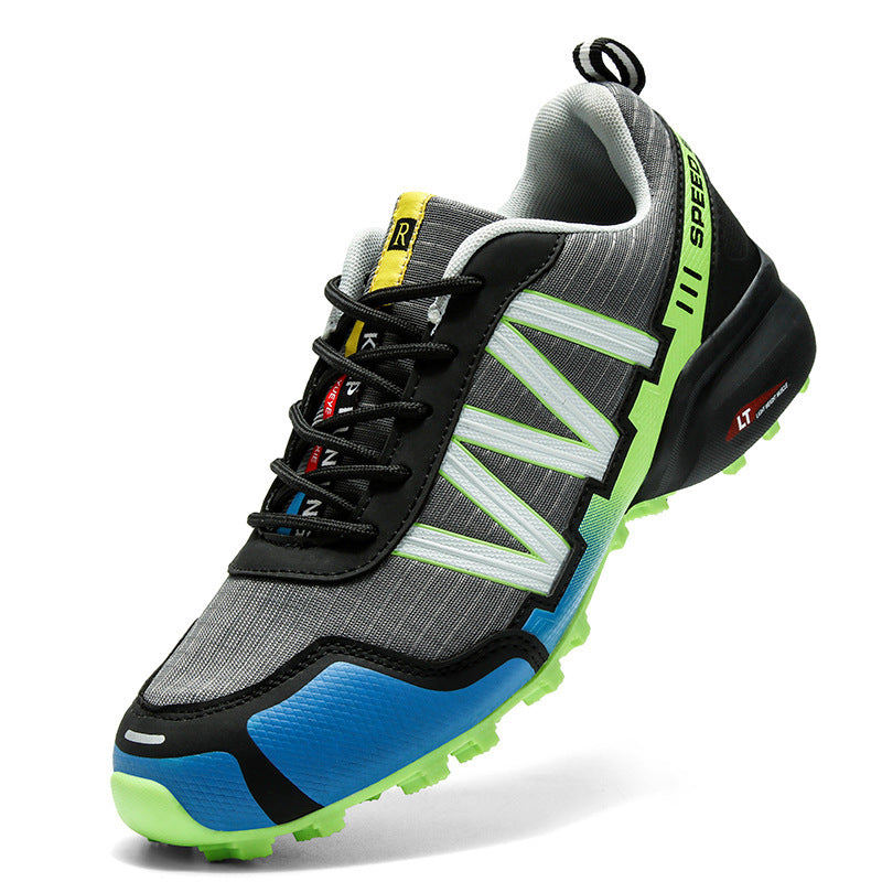 Damen Trail-Laufschuhe mit rutschfester Sohle und atmungsaktivem Obermaterial EB