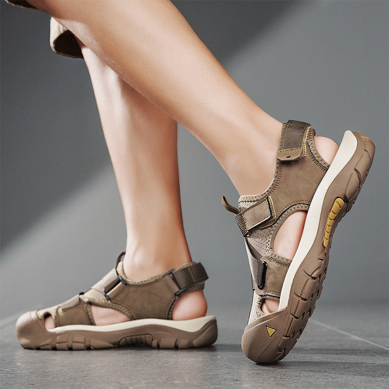 Damen Multifunktionale Outdoor-Sandalen mit verstellbaren Riemen und rutschfester Sohle EB